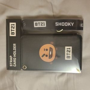 BT21 Shooky Card Holder Strap